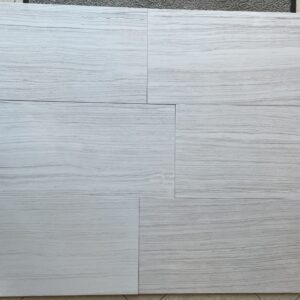 Sediment White POLISHED Porcelain Tile 12x24